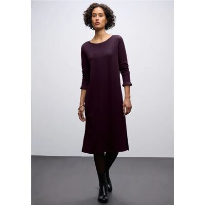 Street One Midi-Kleid in Rippstruktur - Rot - Damen Street One Midi-Kleid in Rippstruktur - Rot - Damen