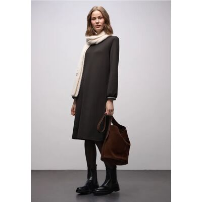 Street One Jersey-Kleid - Braun - Damen Street One Jersey-Kleid - Braun - Damen