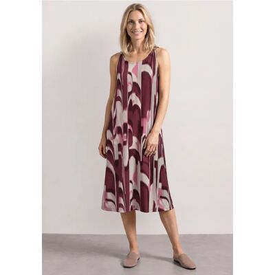 Street One Knielanges Kleid mit Schnallendetail - Rot - Damen Street One Knielanges Kleid mit Schnallendetail - Rot - Damen
