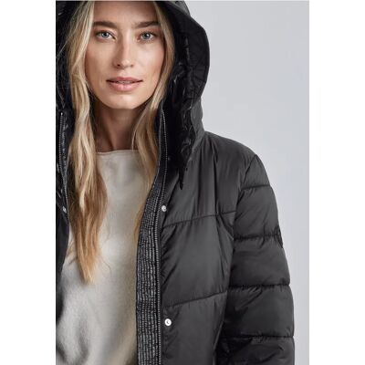 Street One Jacke mit abnehmbarer Kapuze - Schwarz - Damen Street One Jacke mit abnehmbarer Kapuze - Schwarz - Damen