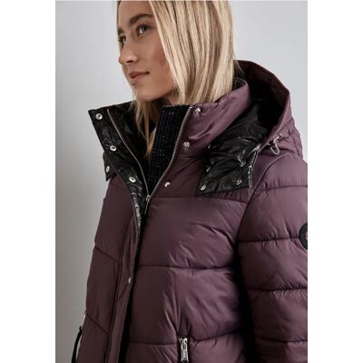 Street One Jacke mit abnehmbarer Kapuze - Braun - Damen Street One Jacke mit abnehmbarer Kapuze - Braun - Damen