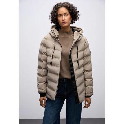 Street One Jacke mit geklebten Nähten - Beige - Damen Street One Jacke mit geklebten Nähten - Beige - Damen