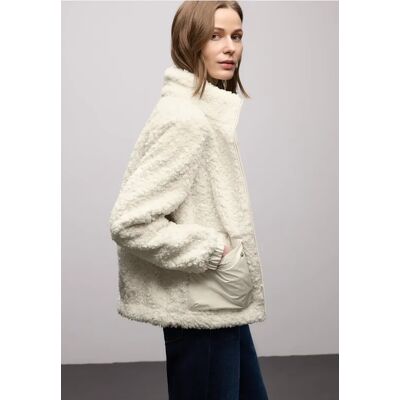 Street One Jacke mit Patch-Pockets - Weiß - Damen Street One Jacke mit Patch-Pockets - Weiß - Damen