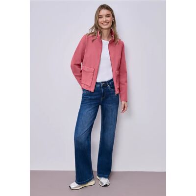 Street One Washed-Look Jacke - Pink - Damen Street One Washed-Look Jacke - Pink - Damen