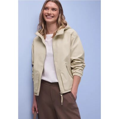 Street One Kurze Jacke - Beige - Damen Street One Kurze Jacke - Beige - Damen