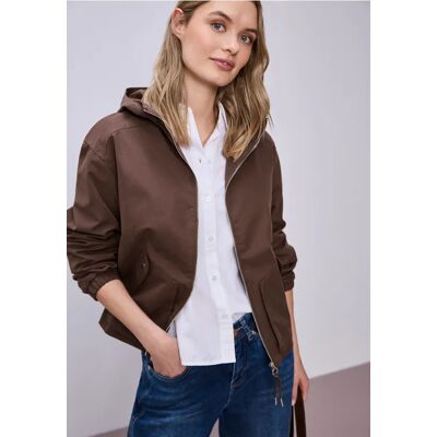 Street One Kurze Jacke - Braun - Damen Street One Kurze Jacke - Braun - Damen