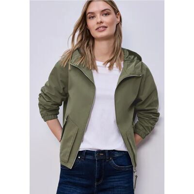 Street One Kurze Jacke - Grün - Damen Street One Kurze Jacke - Grün - Damen