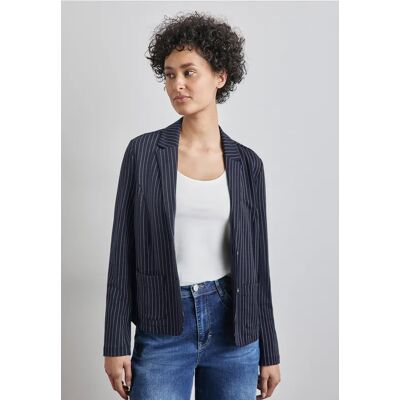 Street One Nadelstreifen-Blazer - Blau - Damen Street One Nadelstreifen-Blazer - Blau - Damen