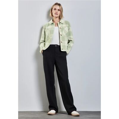 Street One Karierte Jacke - Grün - Damen Street One Karierte Jacke - Grün - Damen