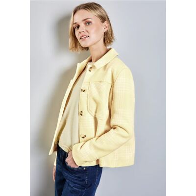 Street One Karierte Jacke - Gelb - Damen Street One Karierte Jacke - Gelb - Damen