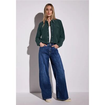 Street One Kurze Twill-Jacke - Grün - Damen Street One Kurze Twill-Jacke - Grün - Damen