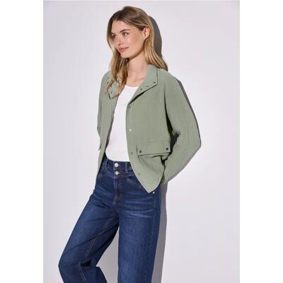 Street One Musselin Jacke - Grün - Damen Street One Musselin Jacke - Grün - Damen