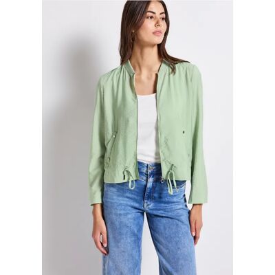 Street One Sommerlicher Blouson - Grün - Damen Street One Sommerlicher Blouson - Grün - Damen