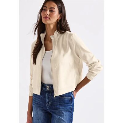 Street One Melange-Look Jacke - Beige - Damen Street One Melange-Look Jacke - Beige - Damen