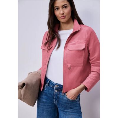 Street One Kurze Jacke - Pink - Damen Street One Kurze Jacke - Pink - Damen