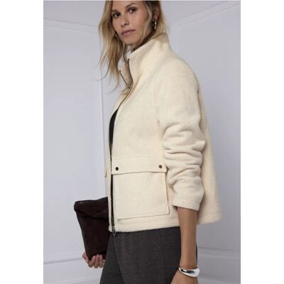 Street One Jacke mit Stehkragen - Beige - Damen Street One Jacke mit Stehkragen - Beige - Damen