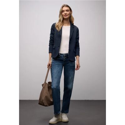 Street One Strukturblazer - Blau - Damen Street One Strukturblazer - Blau - Damen