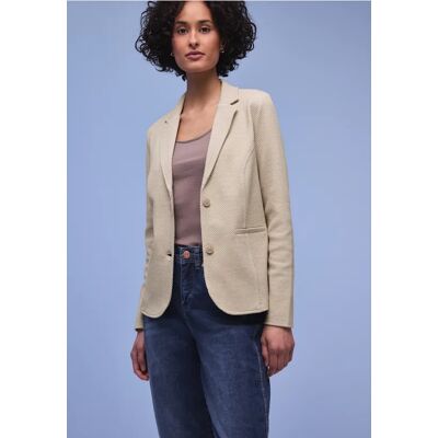 Street One Strukturblazer - Beige - Damen Street One Strukturblazer - Beige - Damen