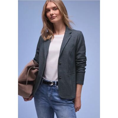 Street One Strukturblazer - Blau - Damen Street One Strukturblazer - Blau - Damen