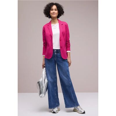 Street One Basic Blazer aus Jersey - Pink - Damen Street One Basic Blazer aus Jersey - Pink - Damen