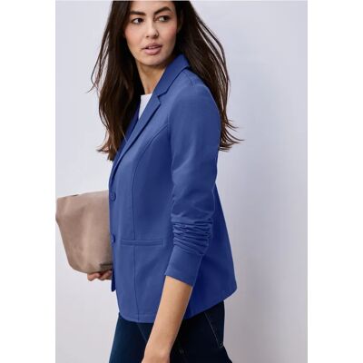 Street One Basic Blazer aus Jersey - Blau - Damen Street One Basic Blazer aus Jersey - Blau - Damen