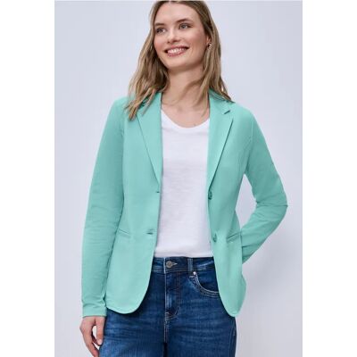 Street One Basic Blazer aus Jersey - Grün - Damen Street One Basic Blazer aus Jersey - Grün - Damen