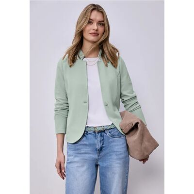 Street One Blazer aus Jersey mit Struktur - Grün - Damen Street One Blazer aus Jersey mit Struktur - Grün - Damen