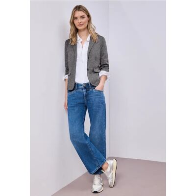 Street One Basic Blazer mit Reverskragen - Blau - Damen Street One Basic Blazer mit Reverskragen - Blau - Damen