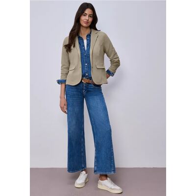 Street One Basic Blazer mit Reverskragen - Beige - Damen Street One Basic Blazer mit Reverskragen - Beige - Damen