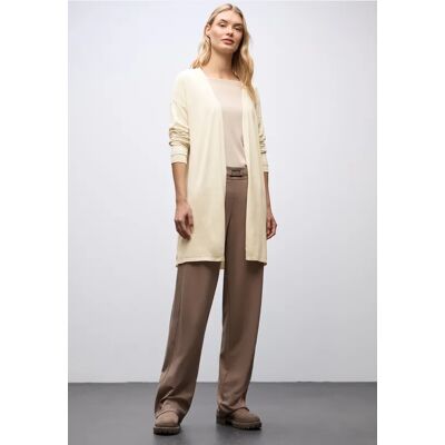 Street One Langer Feinstrickcardigan - Beige - Damen Street One Langer Feinstrickcardigan - Beige - Damen