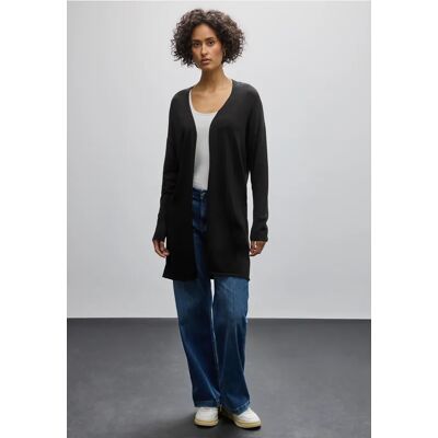 Street One Langer Cardigan - Schwarz - Damen Street One Langer Cardigan - Schwarz - Damen