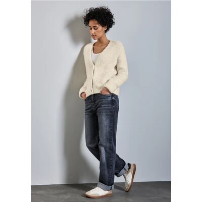 Street One Cardigan mit Effektgarn - Beige - Damen Street One Cardigan mit Effektgarn - Beige - Damen