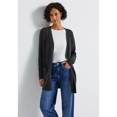 Street One Offener Cardigan - Grau - Damen Street One Offener Cardigan - Grau - Damen