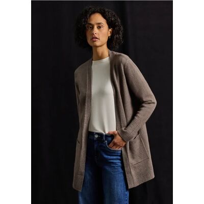 Street One Offener Cardigan - Braun - Damen Street One Offener Cardigan - Braun - Damen