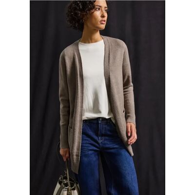 Street One Offener Cardigan - Beige - Damen Street One Offener Cardigan - Beige - Damen