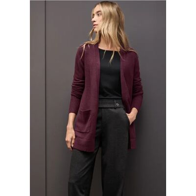 Street One Offener Cardigan - Rot - Damen Street One Offener Cardigan - Rot - Damen