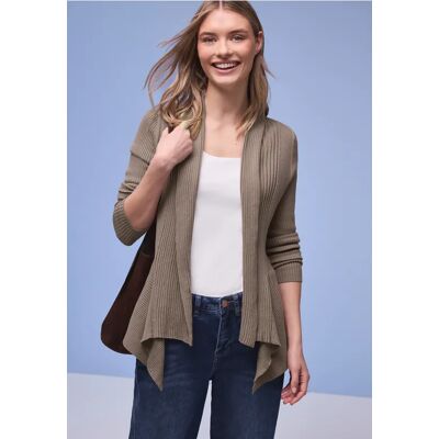 Street One Cutline Cardigan - Braun - Damen Street One Cutline Cardigan - Braun - Damen