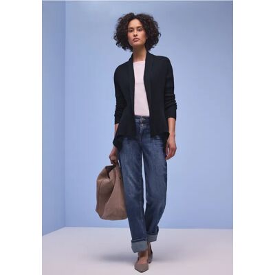 Street One Cutline Cardigan - Blau - Damen Street One Cutline Cardigan - Blau - Damen