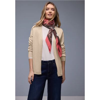 Street One Cardigan in Unifarbe - Beige - Damen Street One Cardigan in Unifarbe - Beige - Damen