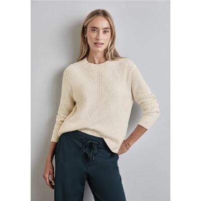 Street One Strukturpullover - Beige - Damen Street One Strukturpullover - Beige - Damen