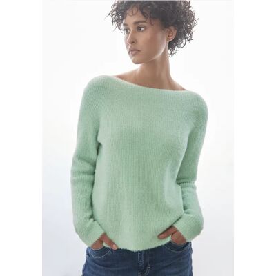 Street One Federgarn-Pullover - Grün - Damen Street One Federgarn-Pullover - Grün - Damen
