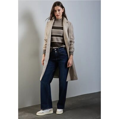 Street One Gestreifter Pullover - Beige - Damen Street One Gestreifter Pullover - Beige - Damen