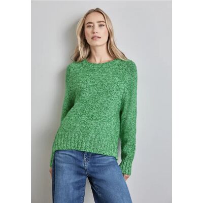 Street One Mouliné Pullover - Grün - Damen Street One Mouliné Pullover - Grün - Damen