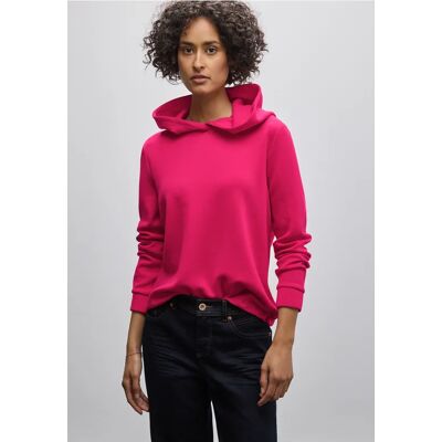 Street One Cupro Sweat Hoodie - Pink - Damen Street One Cupro Sweat Hoodie - Pink - Damen