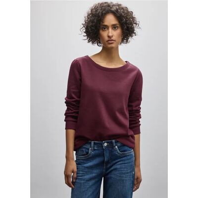 Street One Sweatshirt - Rot - Damen Street One Sweatshirt - Rot - Damen