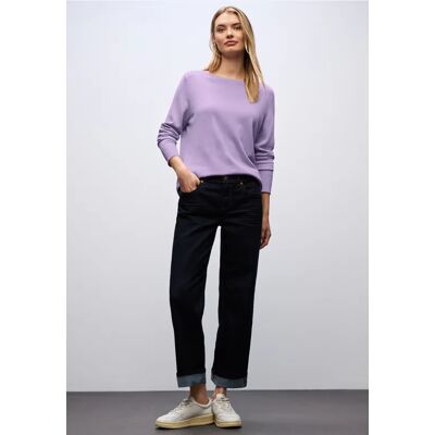 Street One Basic Pullover - Lila - Damen Street One Basic Pullover - Lila - Damen