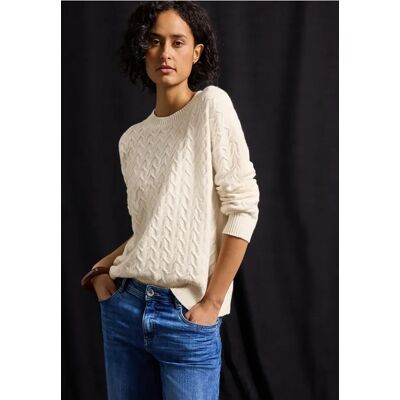Street One Kuscheliger Strukturpullover - Beige - Damen Street One Kuscheliger Strukturpullover - Beige - Damen