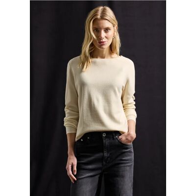 Street One Strukturpullover - Beige - Damen Street One Strukturpullover - Beige - Damen