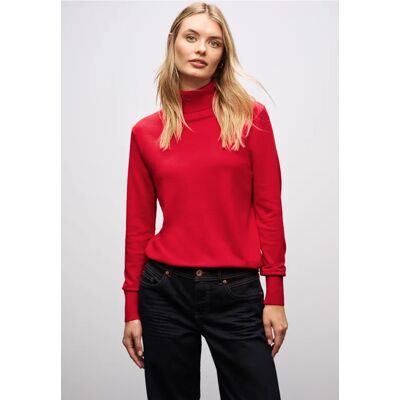 Street One Rollkragenpullover - Rot - Damen Street One Rollkragenpullover - Rot - Damen