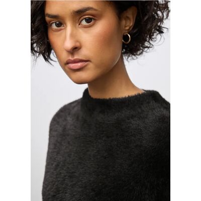 Street One Federgarn Pullover - Braun - Damen Street One Federgarn Pullover - Braun - Damen